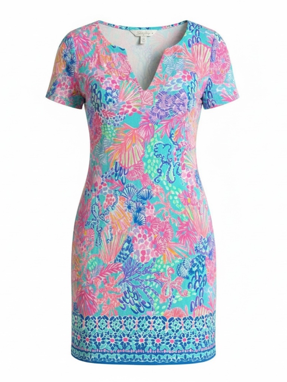Lilly Pulitzer Bundle 2 Shift Dresses Size L NWT + EUC $118 Retail - Picture 4 of 10